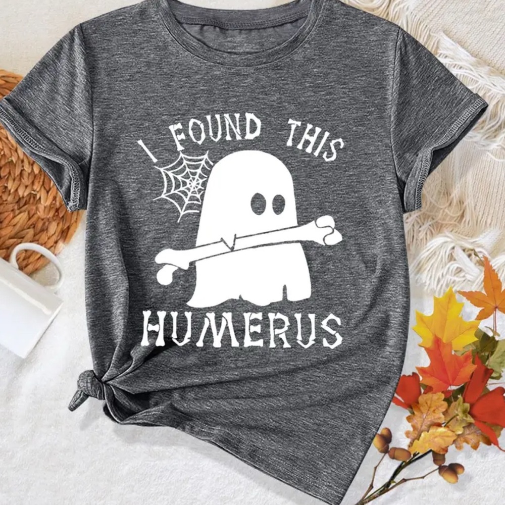 Gray Ghost Graphic Tee